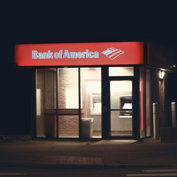 red and white UNKs coffee store